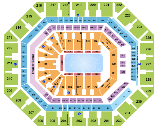 Footprint Center Disney On Ice Seating Chart